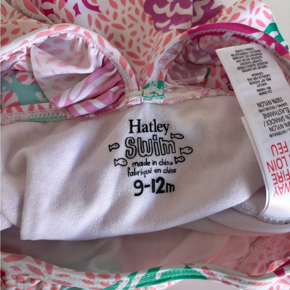 🆕 Hatley Baby Abstract Sea Life Baby Ruffle Swimsuit - Picture 5 of 6